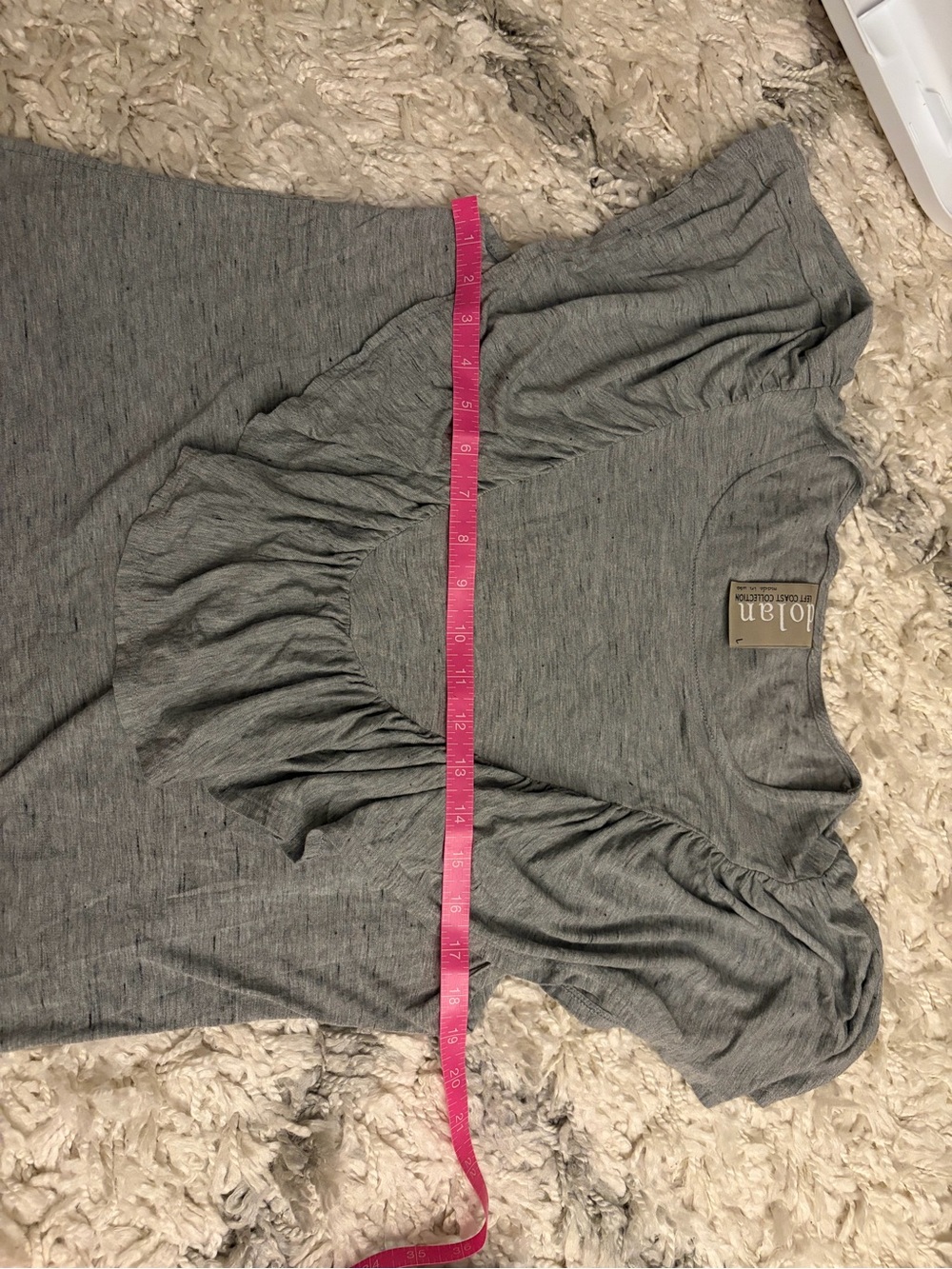 Dolan Ruffle Tshirt - Picture 5 of 6